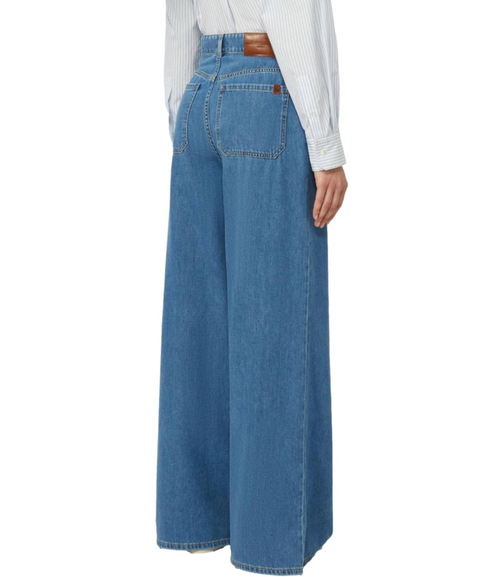 Max Mara Clean Blue Denim Wkdvega Jeans