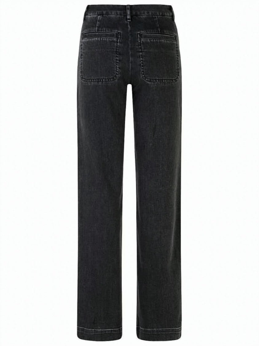 A.P.C. Straight-Leg Denim Pants With Mid-Rise Waist And Distinctive Stitching