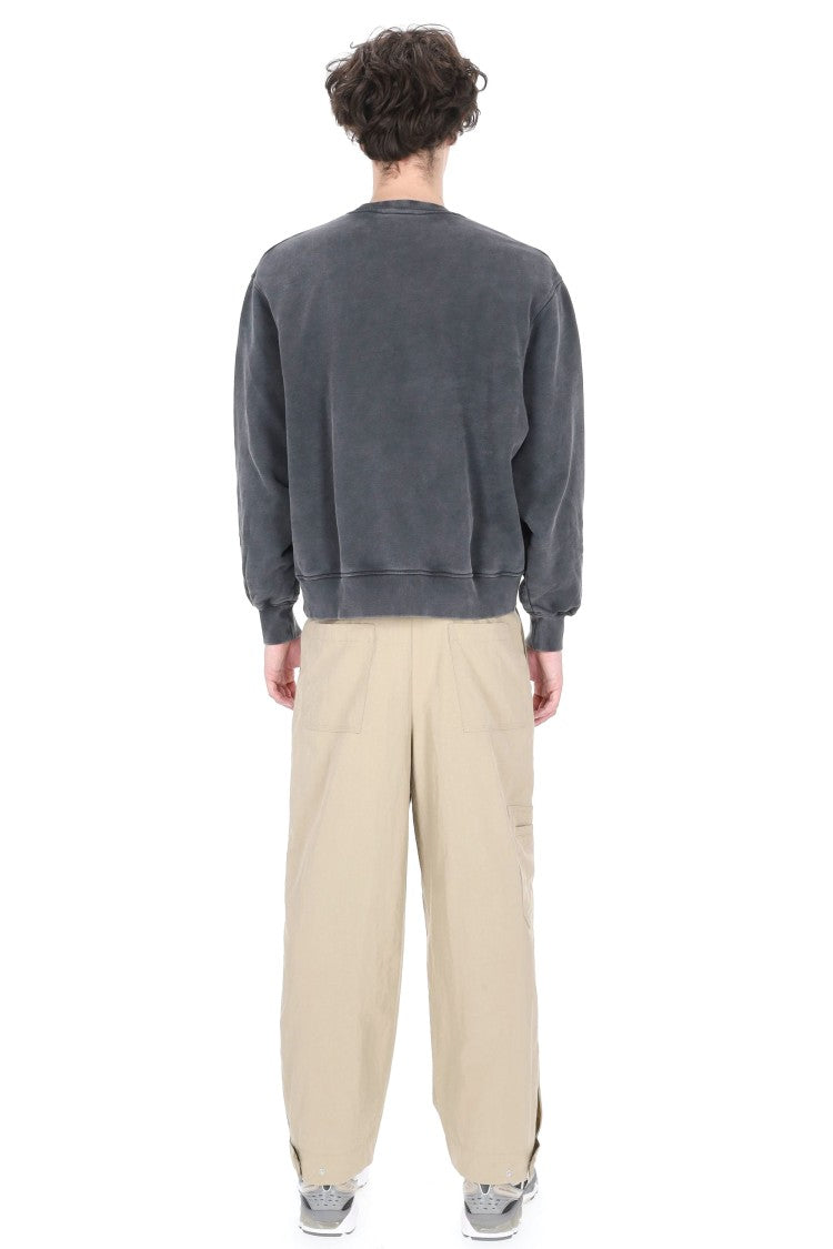 Maison Kitsuné Maison Kitsuné Paris Faded Cotton Sweatshirt