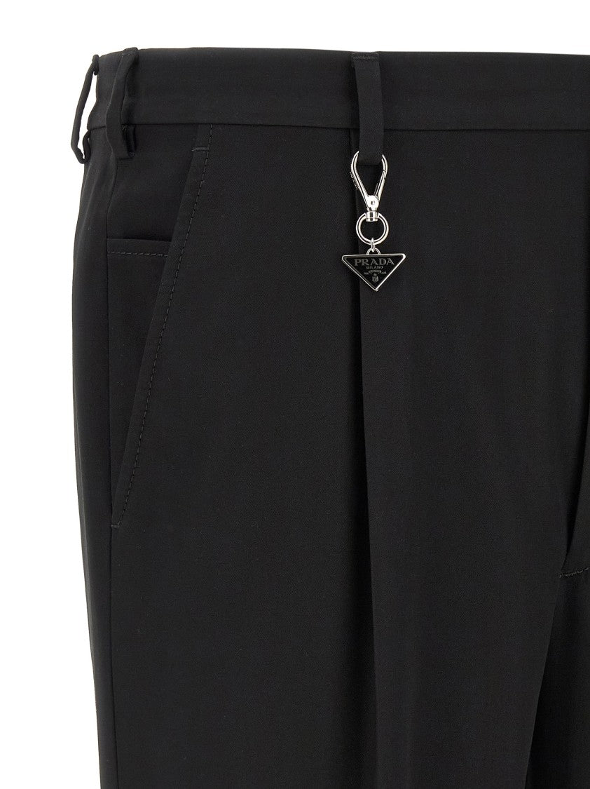 Prada Logo Keyring Pants