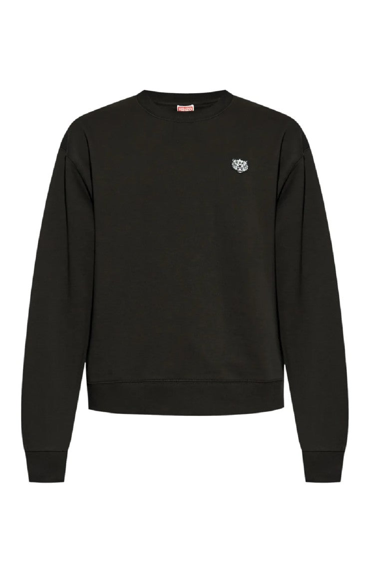 Kenzo Classic Black Crewneck Sweatshirt