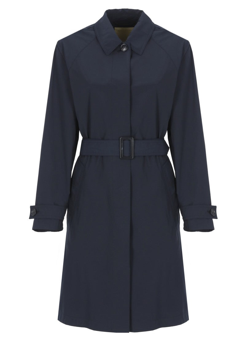 Woolrich Dark Blue Woolrich Trench Coat