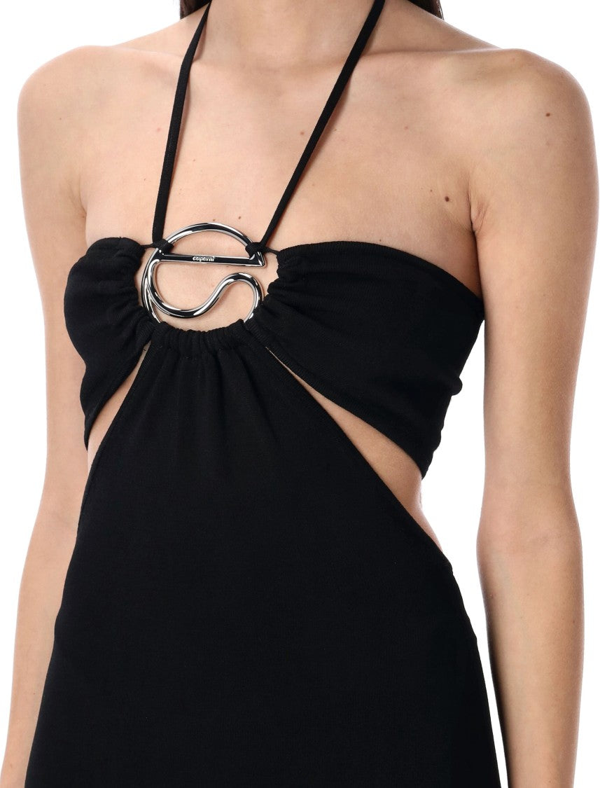 Coperni Knitted Halter Neck Dress
