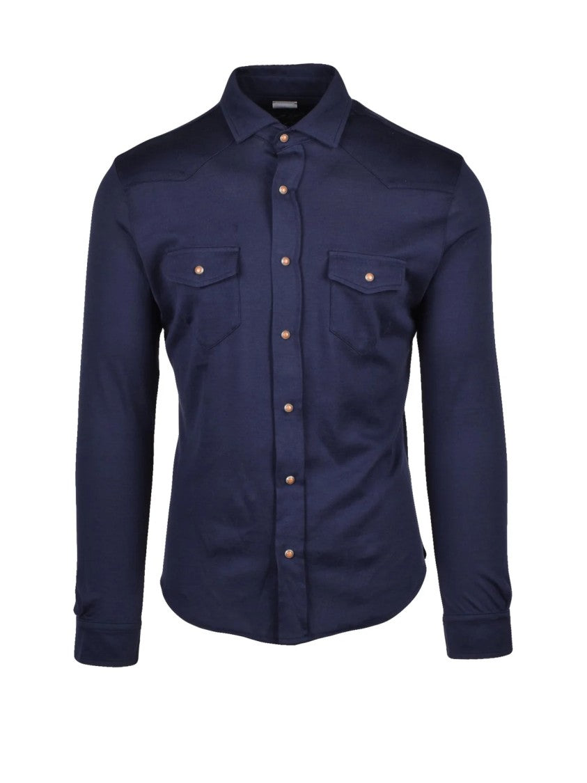 Eleventy Multicolor Men Cotton Shirt