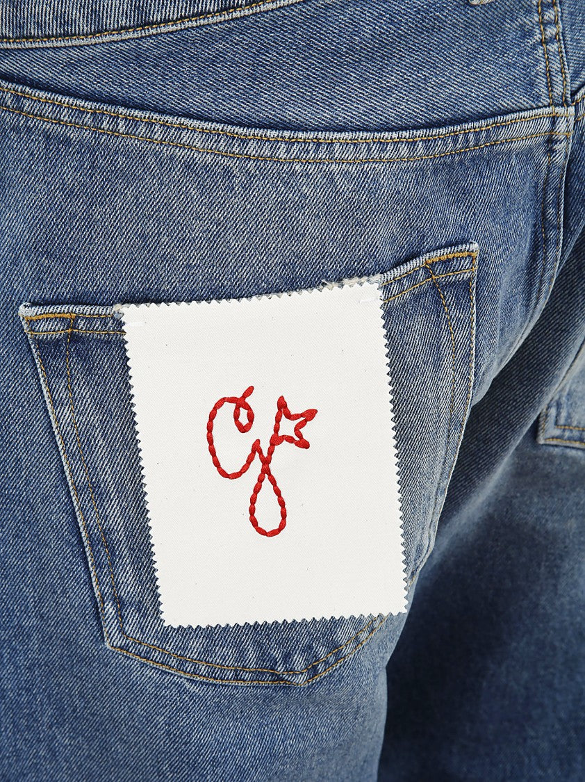 Golden Goose Cropped Flare Jeans