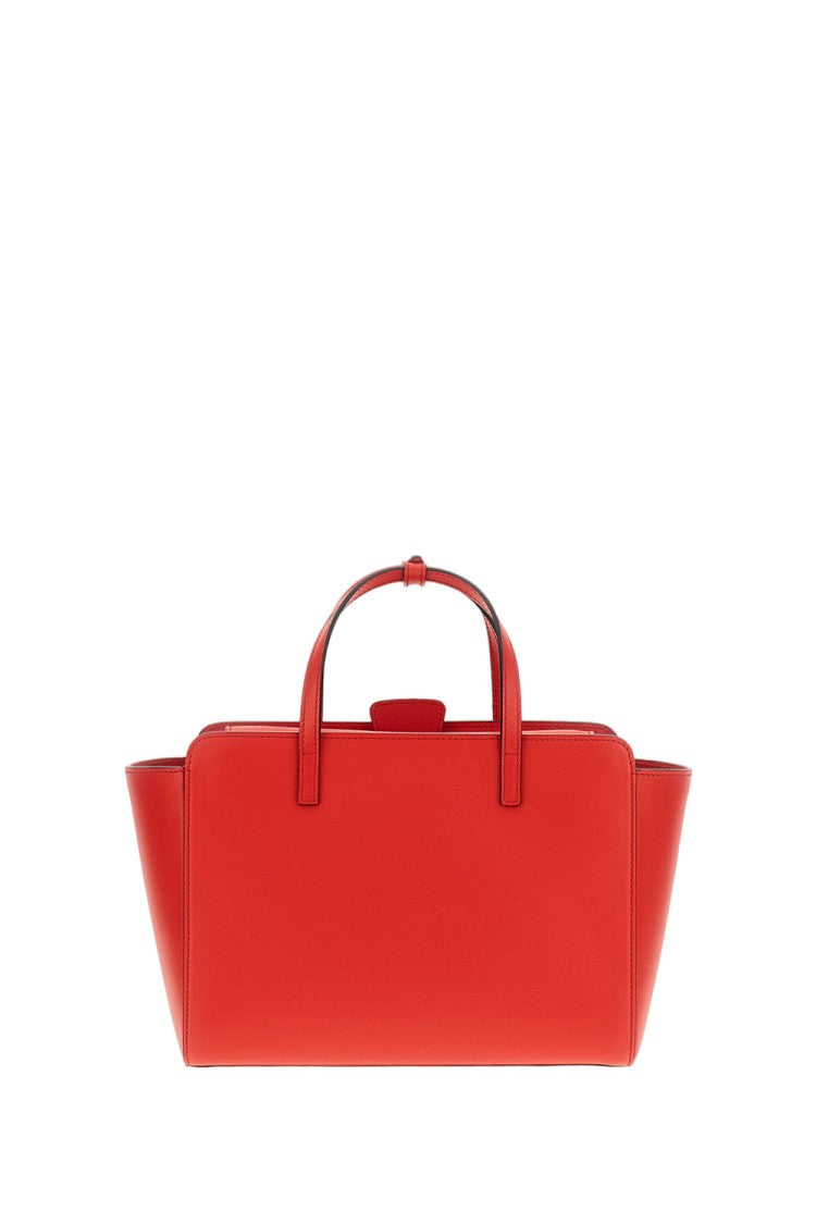 Hidesins Red Flap M Leather Crossbody Bag