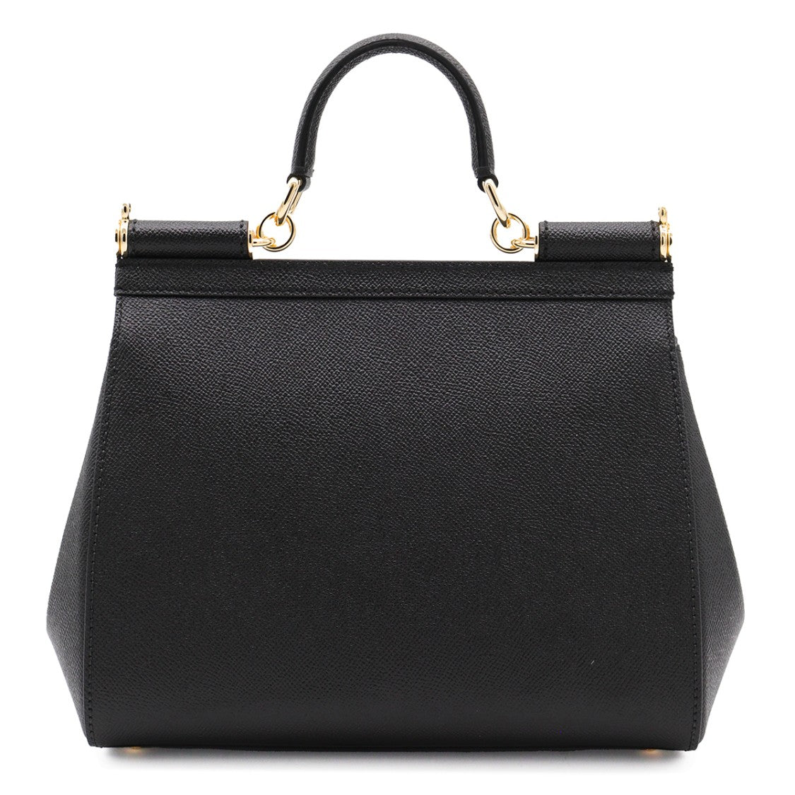 Dolce & Gabbana Structured Handbag With Trapezoidal Silhouette