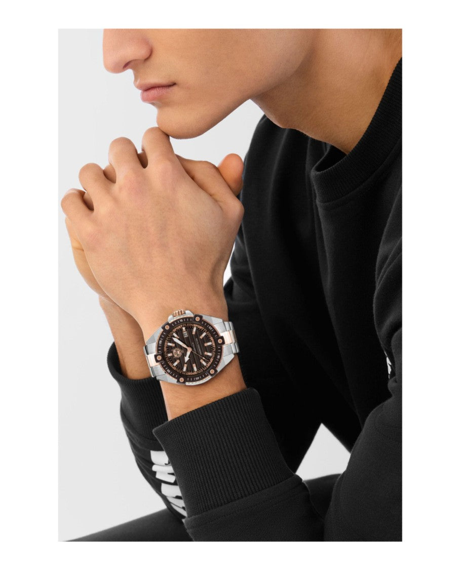 Plein Sport Urban Pulse Bracelet Watch With Two-Tone Case