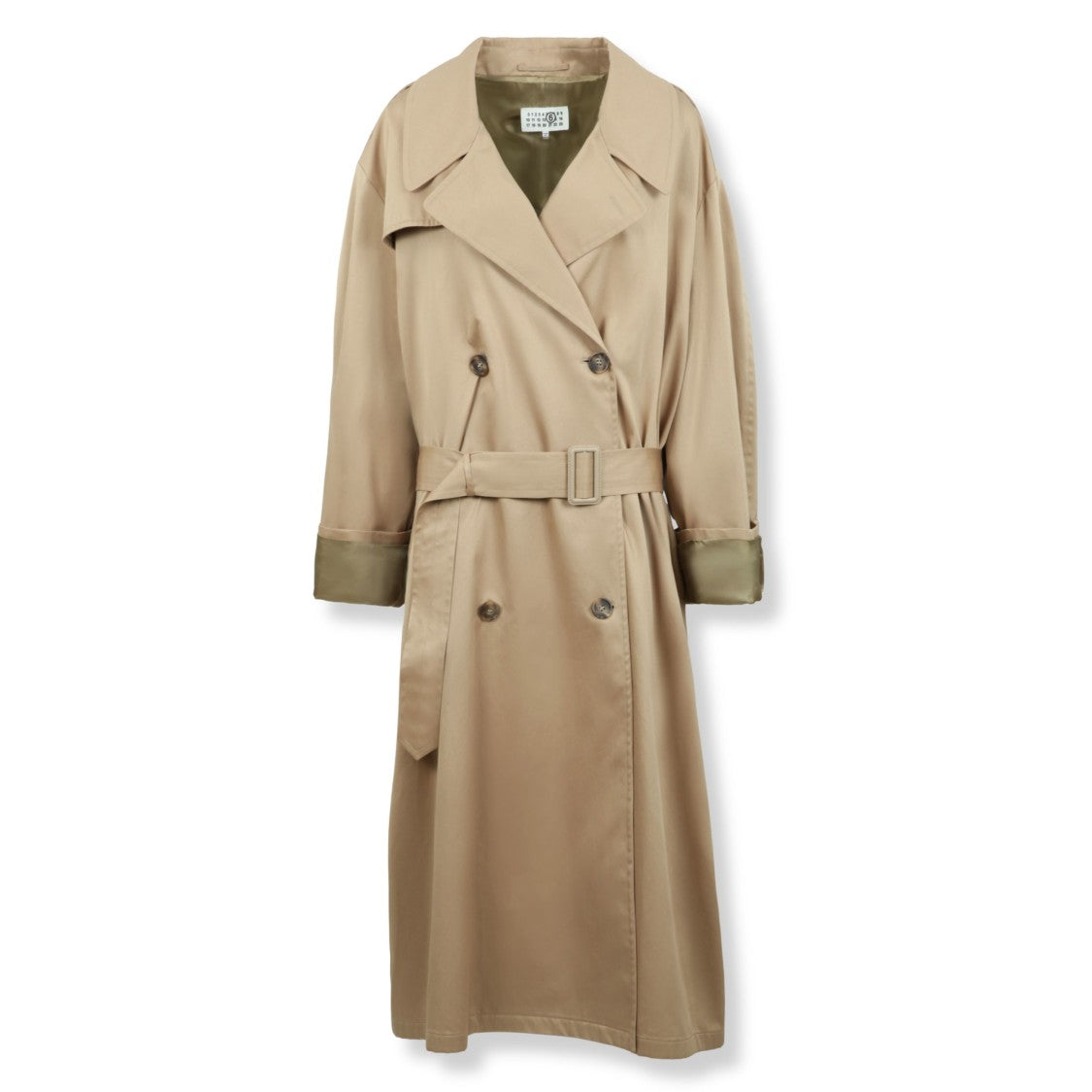 Mm6 By Maison Margiela Double-Breasted Trench Coat