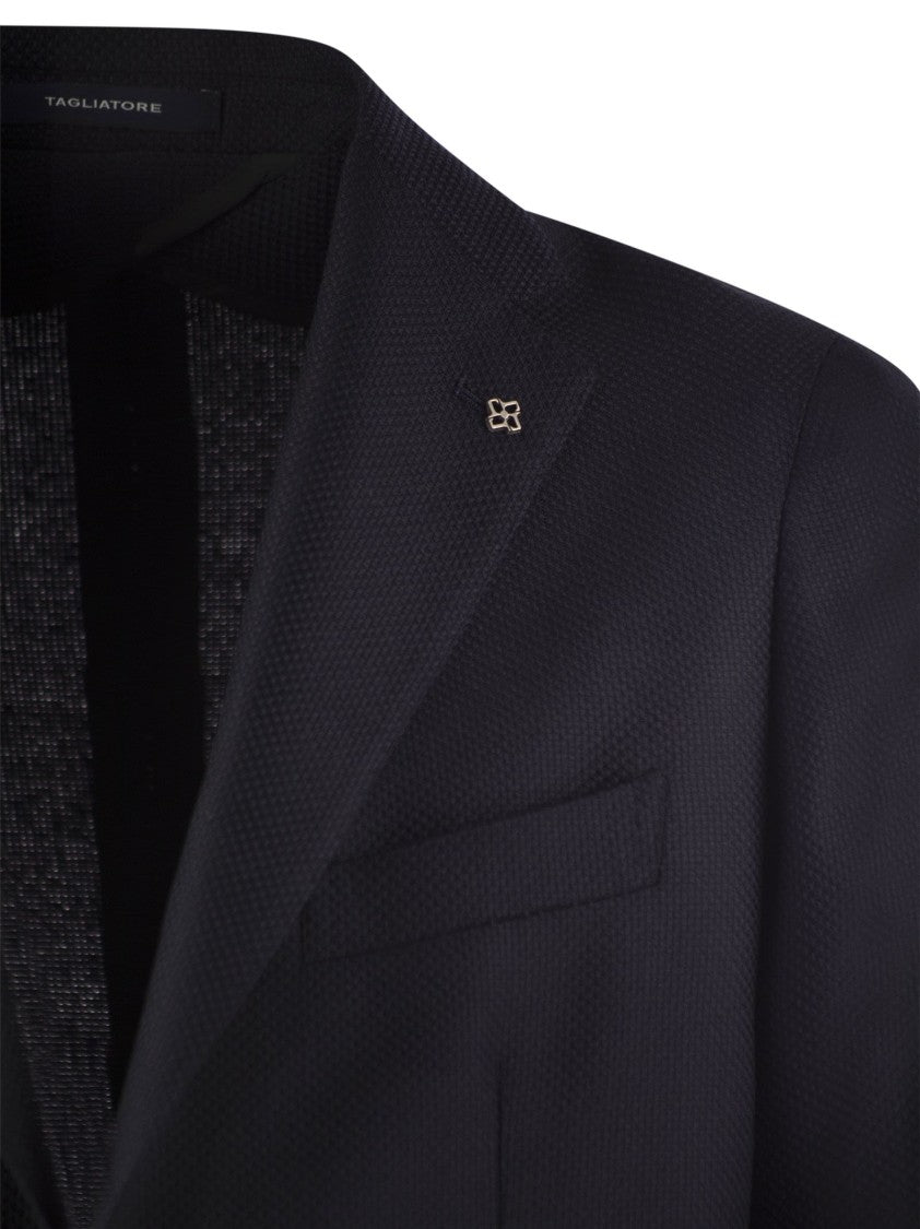 Tagliatore Refined Virgin Wool Jacket