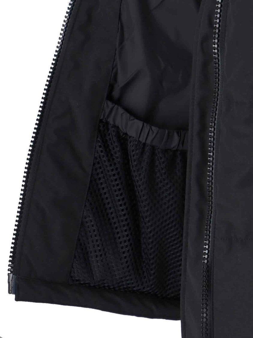 Canada Goose Black Fabric "Chelsea" Parka