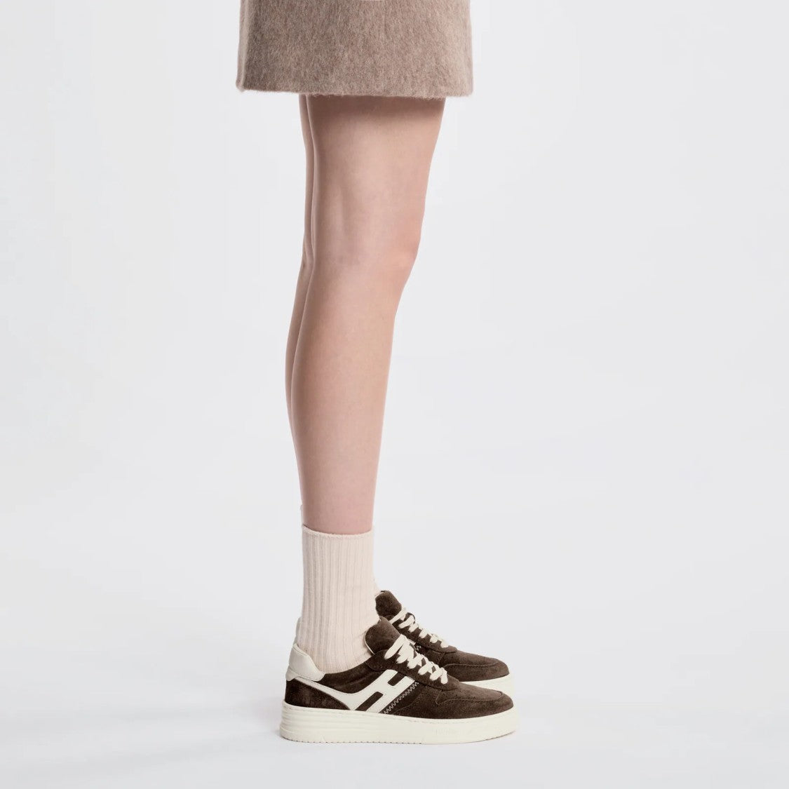 Hogan Hogan H630 Sneakers With Calfskin