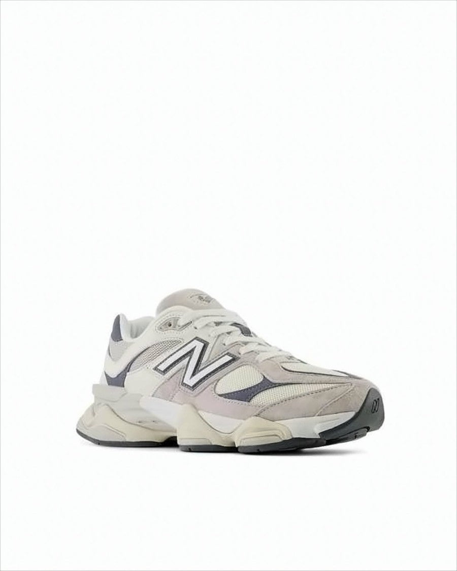 New Balance Layered Mesh And Suede Sneakers With Sole