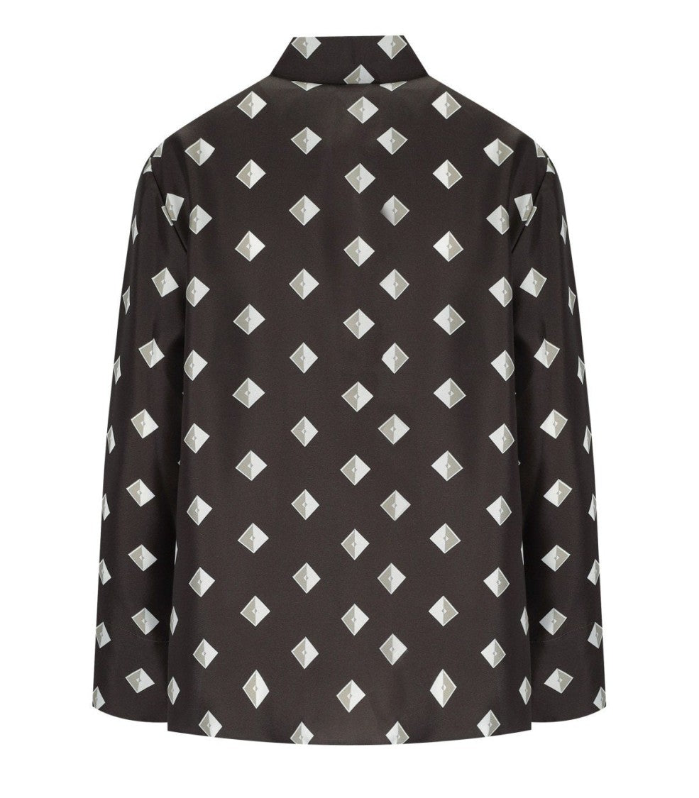 Max Mara Zelig Brown Shirt