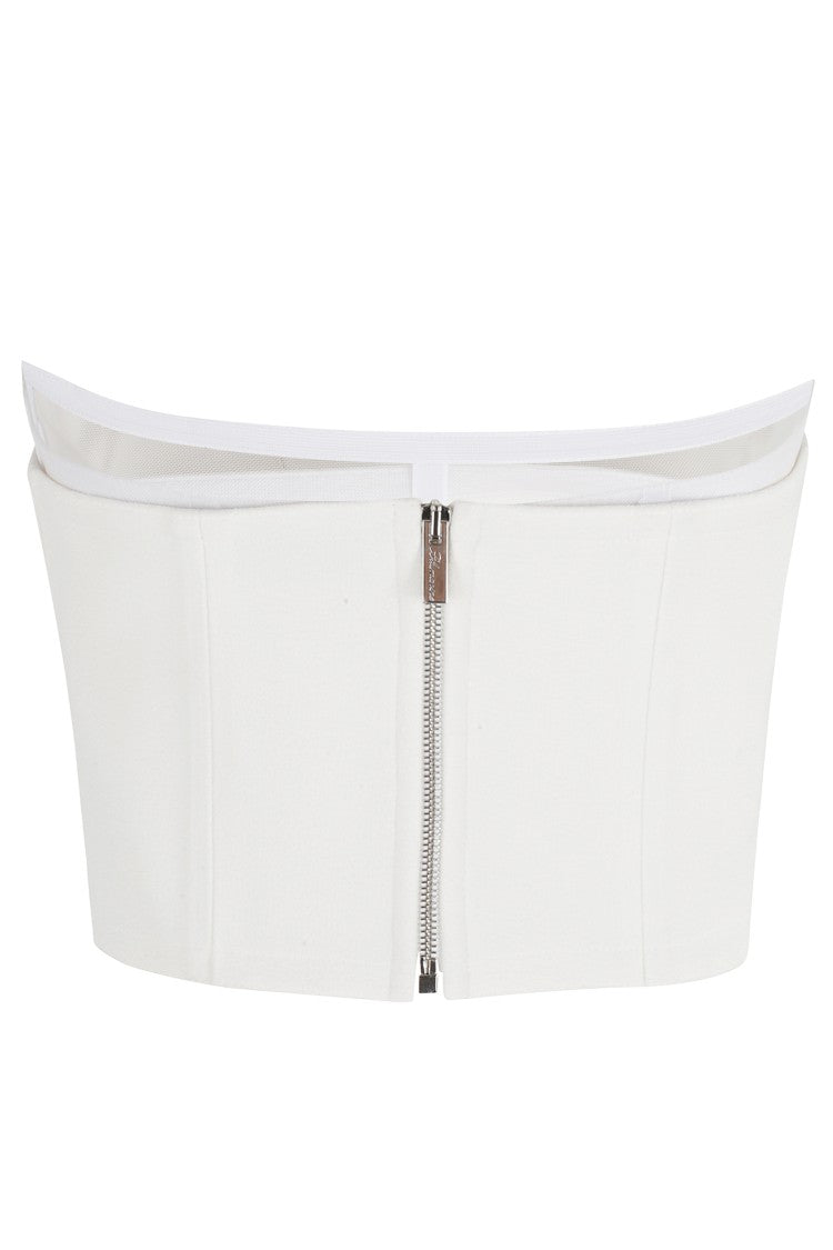 Blumarine Crepe Double Top