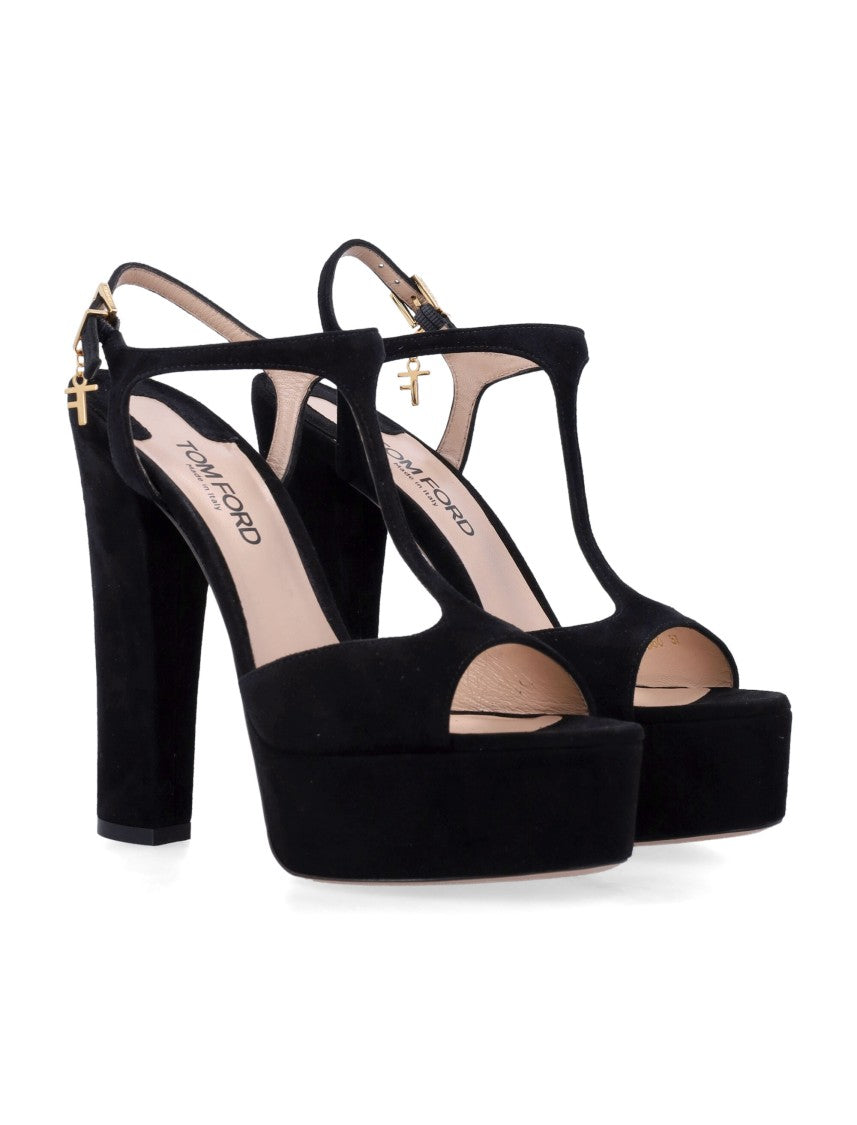 Tom Ford Angelina Platform Angelina T-Strap Platform Sandals