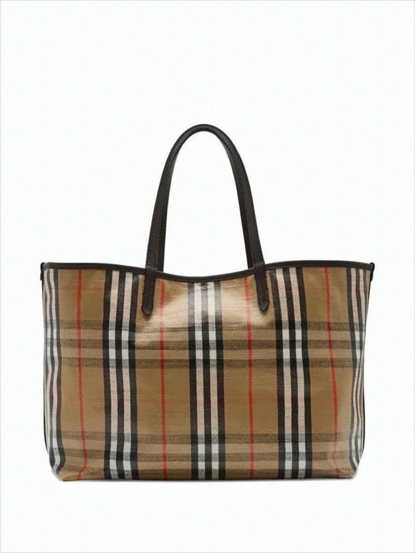 Burberry Classic Check Medium Tote Bag