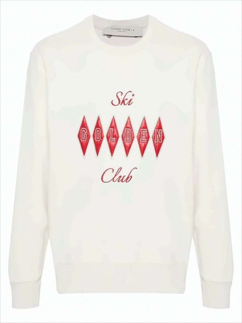 Golden Goose Long-Sleeve Sweatshirt With Bold Graphic Design