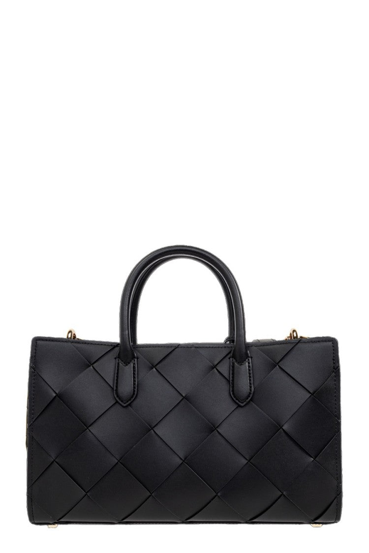 Michael Kors Quilted Leather Handbag With Structured Silhouette