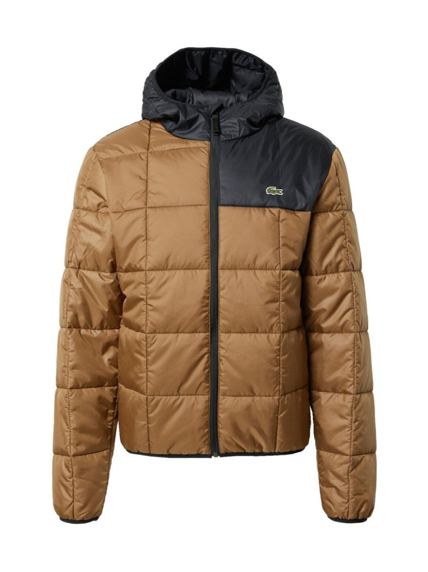 Lacoste Waterproof Colour-Block Puffer Jacket