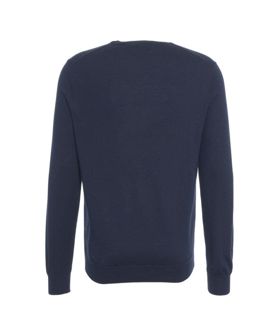 Polo Ralph Lauren Round Neck Wool Logo Sweater
