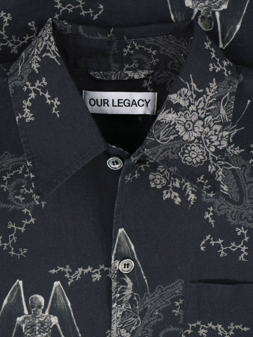 Our Legacy "Death" Shirt – Black
