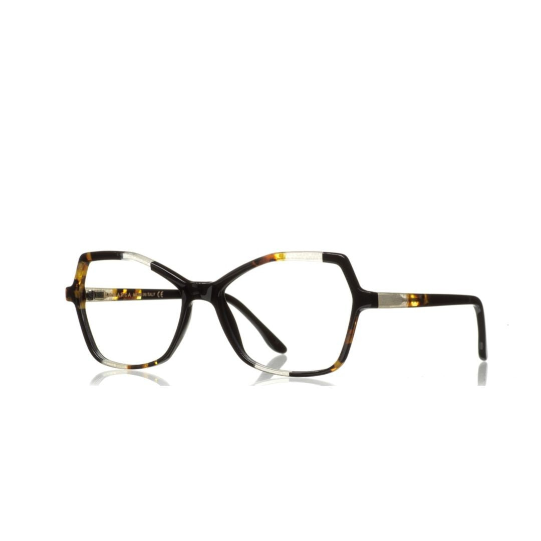 Lamarca Mosaico 109 Geometric Tortoiseshell Sunglasses With Angular Design