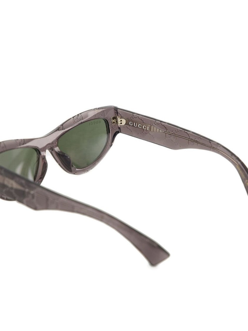 Gucci Cat Eye Sunglasses With Gg Motif