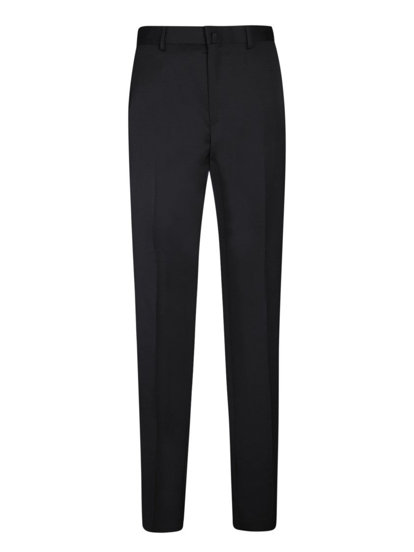 Lanvin Black Mid-Rise Trousers