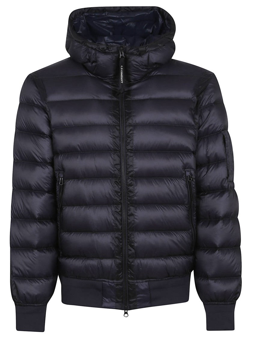 C.P. Company Micro-Ripstop Quilted Jacket With Adjustable Hood