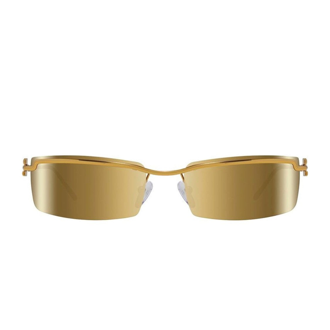Revo Gold Re6005 Riva Nrgy Metal Rectangular Sunglasses