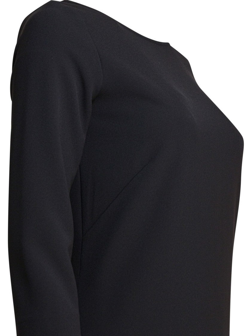 Semper Bateau Neckline Slim Fit Sheath Dress