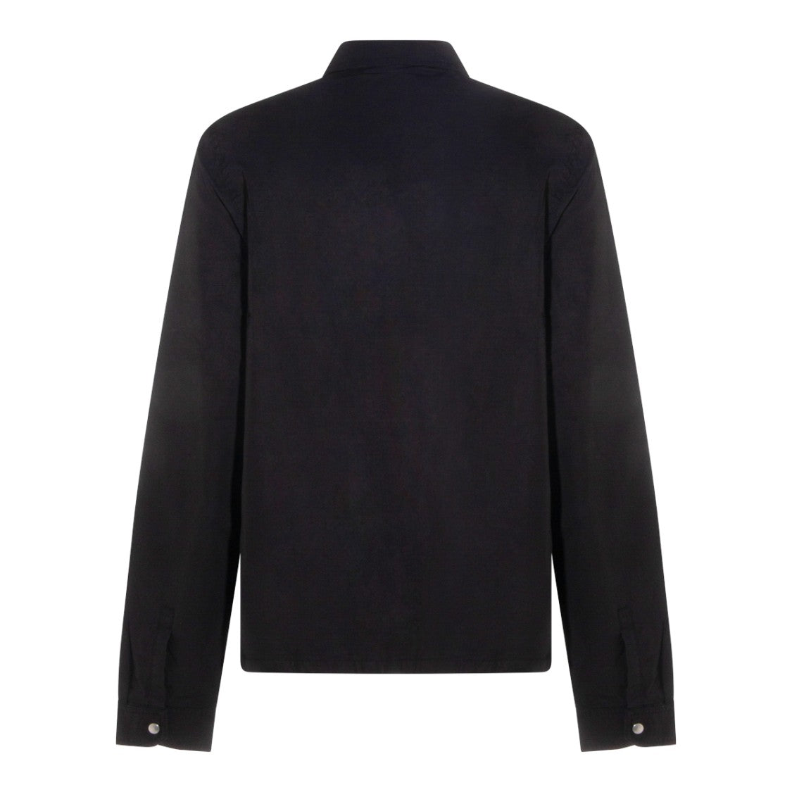 Drkshdw By Rick Owens Black Zip-Front Casual Jacket