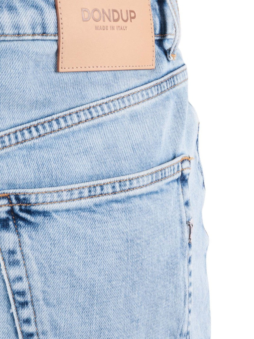 Dondup Light Wash Five Pocket Mini Skirt