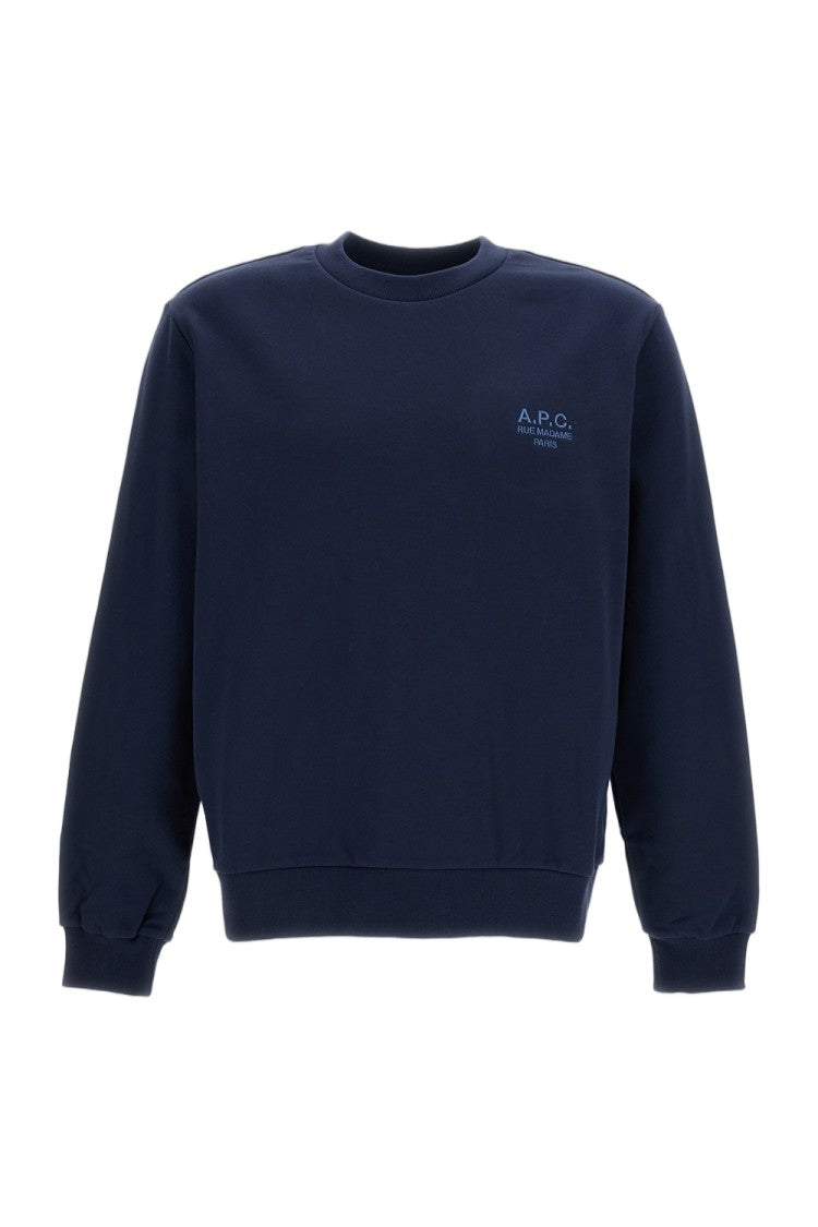 A.P.C. Blue Rue Madame Cotton Sweatshirt