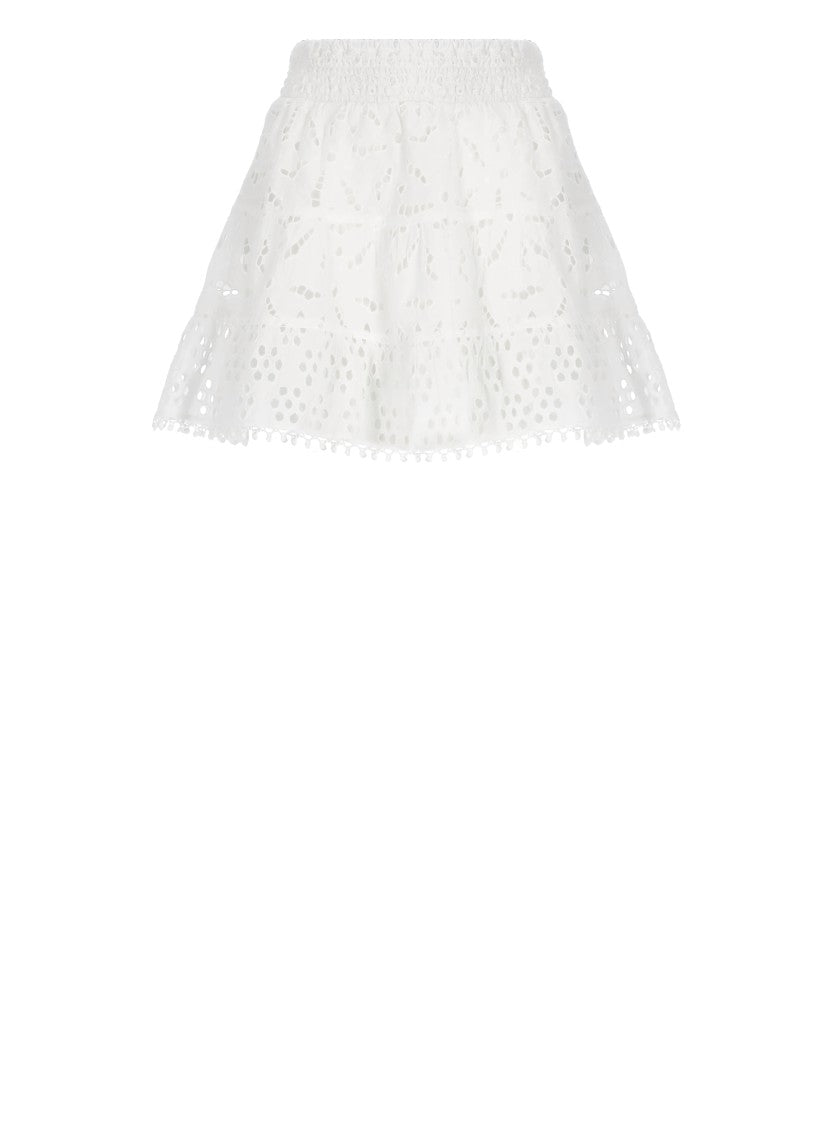 Temptation Cotton Skirt With Flared Silhouette