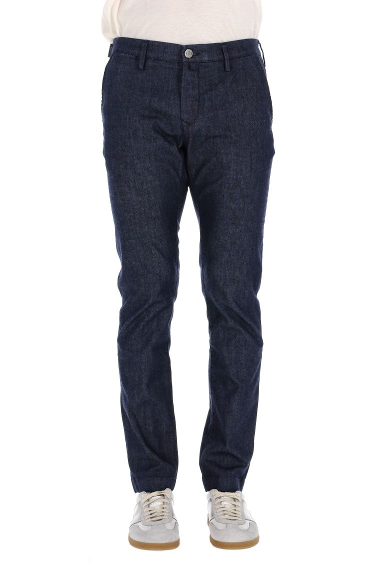 Jacob Cohen Ben Model Dark Wash Lyocell-Cotton Jeans