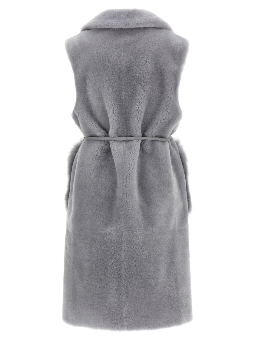 Blancha Merino Straight-Volpe Shadow' Vest