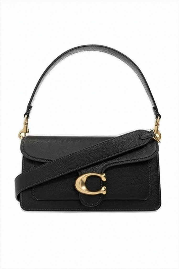 Coach Rectangular Crossbody Bag With Gold-Tone Buckle