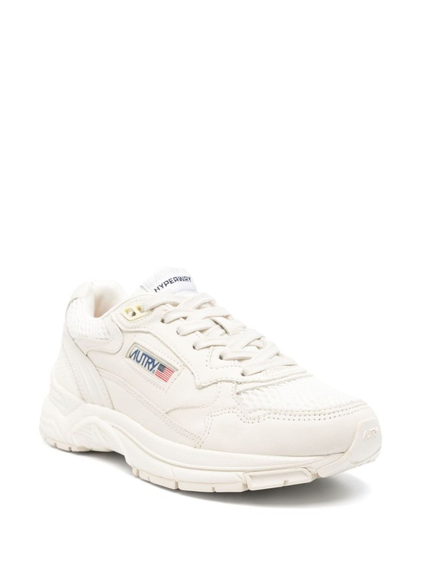 Autry Rubber Sole Sneakers With Appliqué Logo