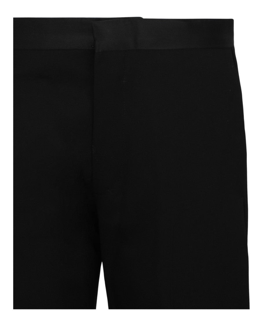 Givenchy Tailored Pants With Satin Piping