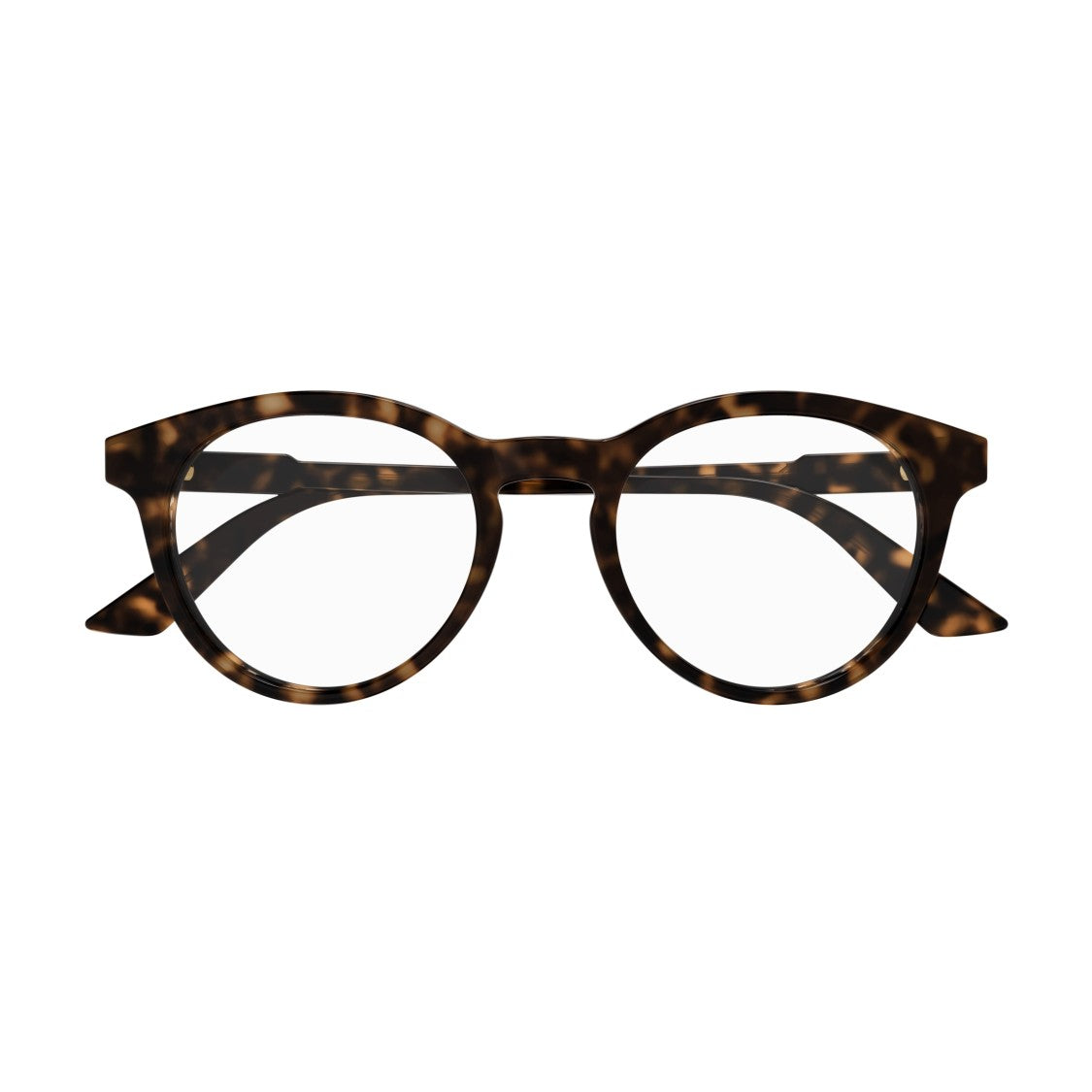 Gucci Gg1822o Round Tortoiseshell Pattern Eyeglasses Crafted