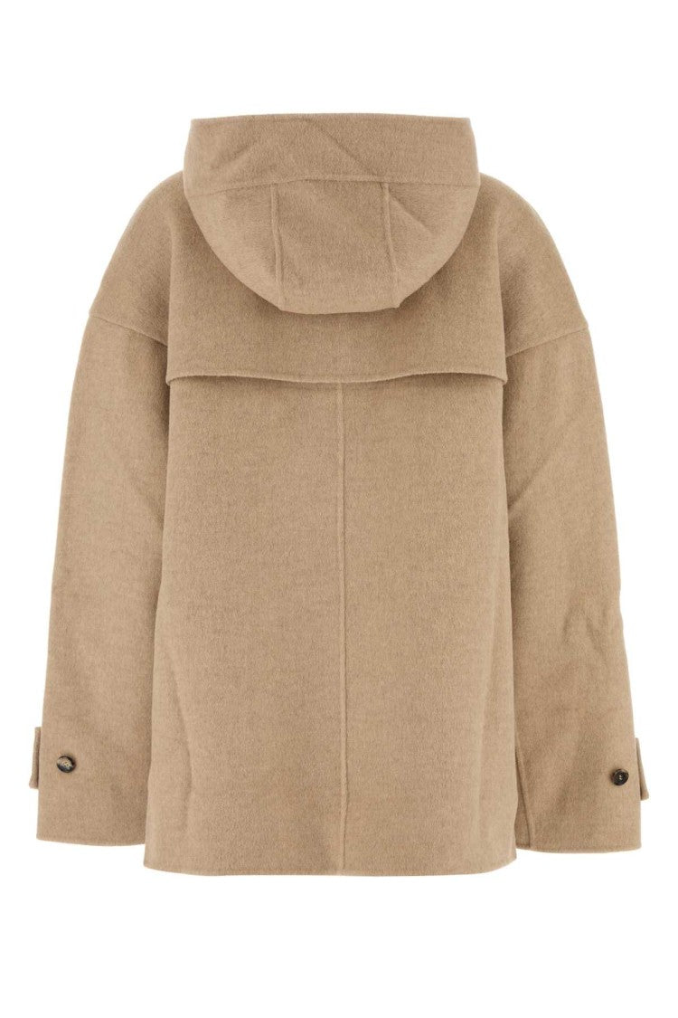 J. W. Anderson Double-Breasted Beige Wool Coat
