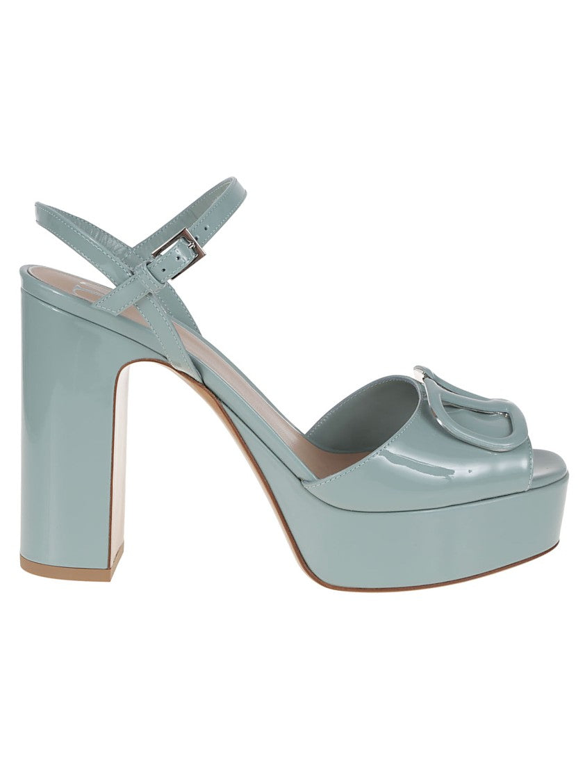 Valentino Patent Leather Sandal