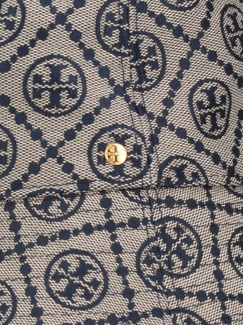 Tory Burch T Monogram' Bucket Hat – Beige