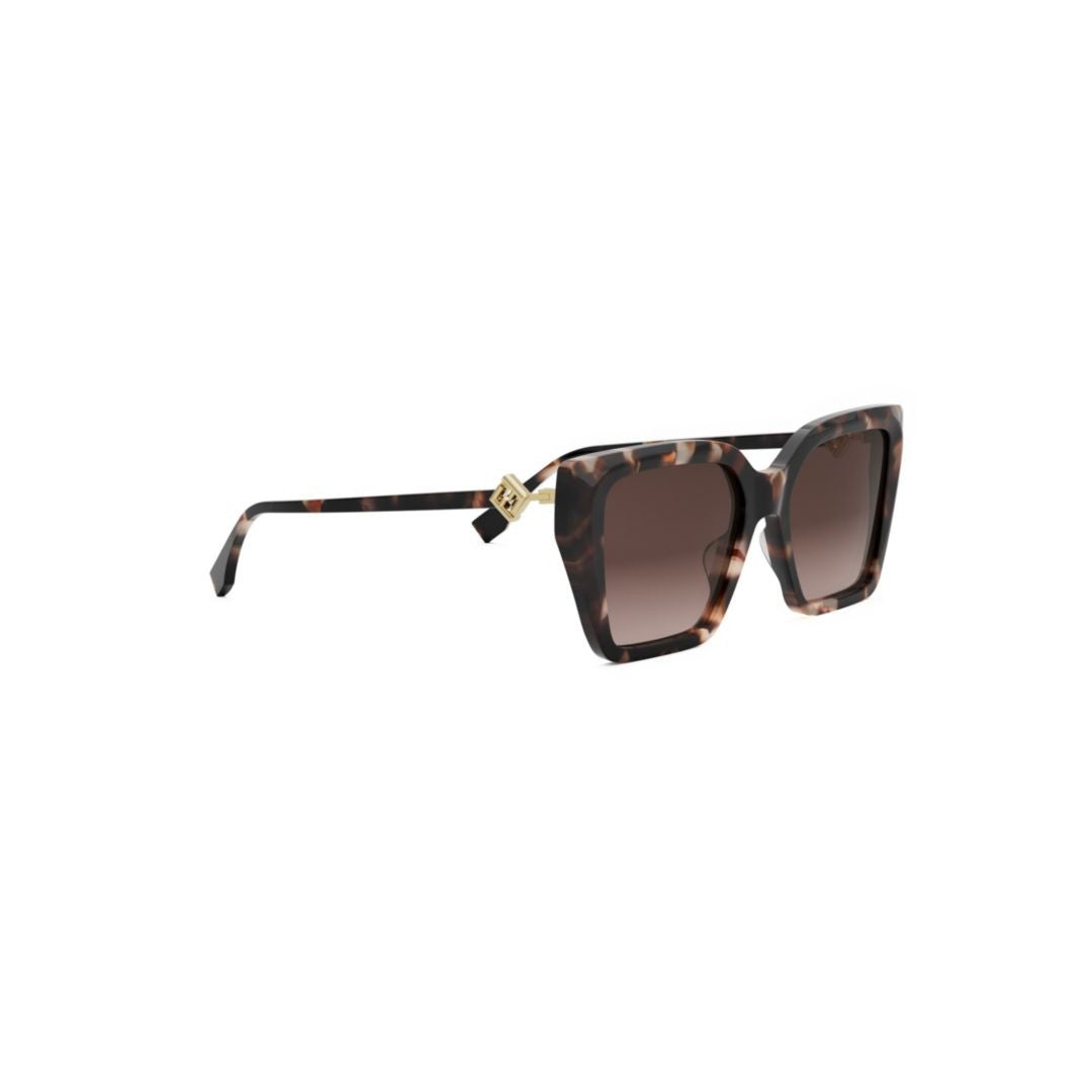 Fendi Fe40161i Oversized Square Sunglasses