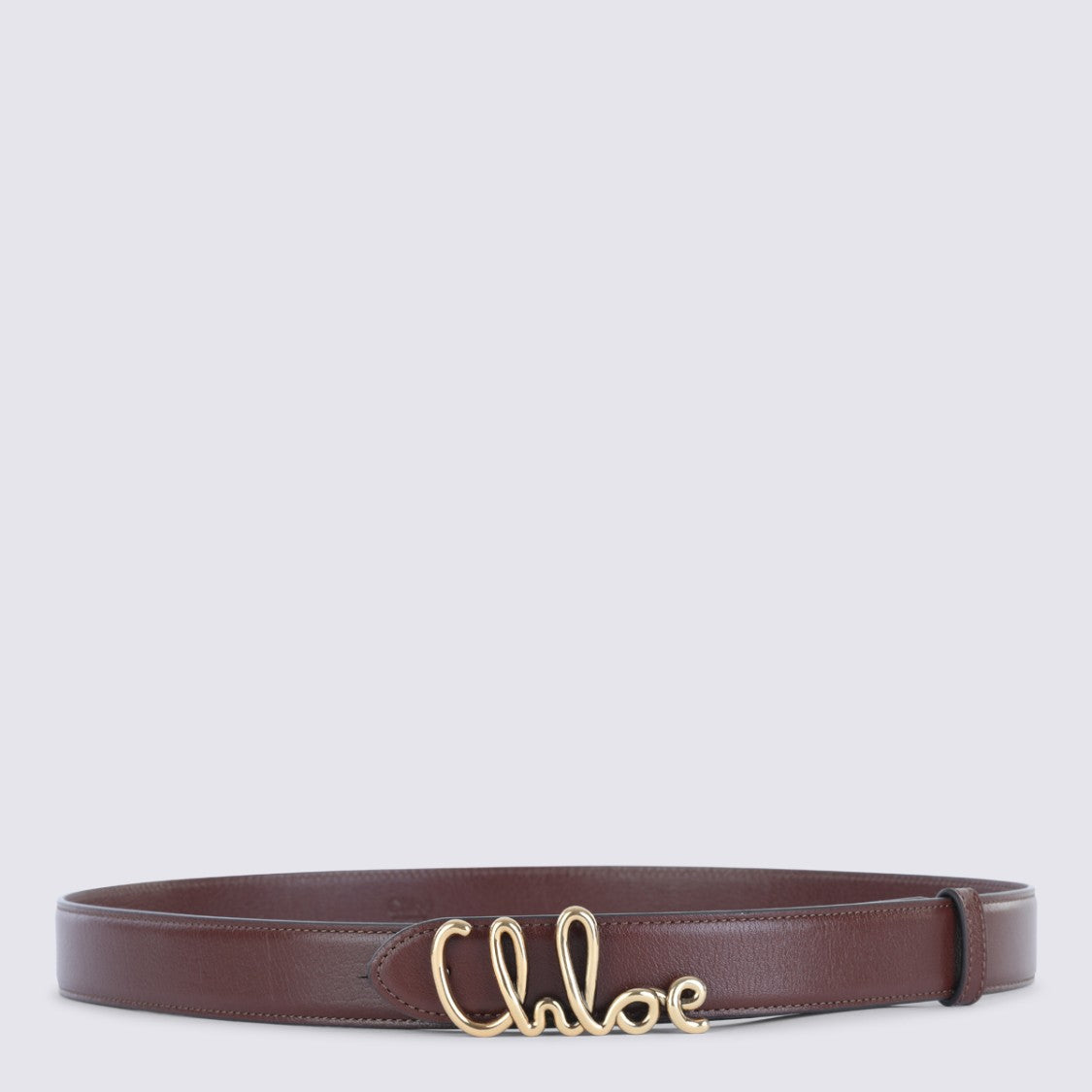 Chloé Brown Leather Belt