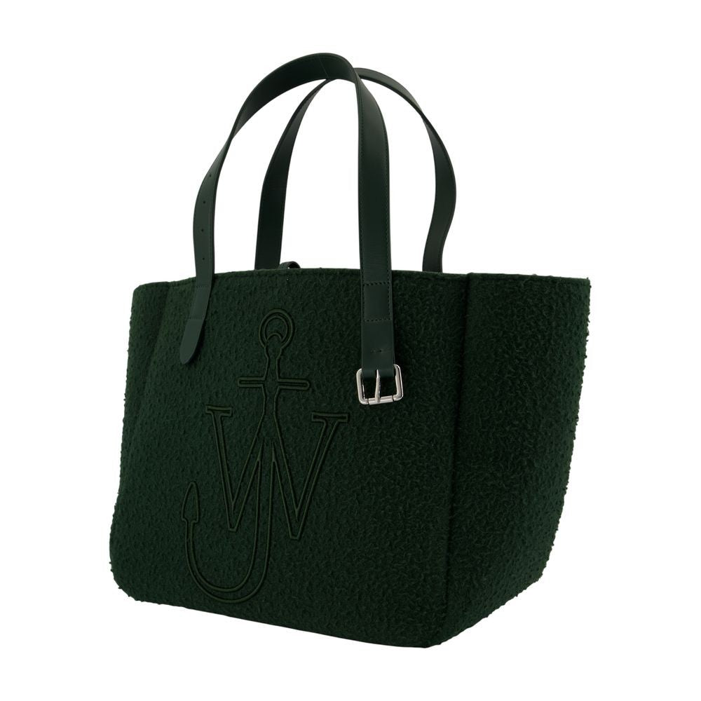 J. W. Anderson Belt Shopper Bag - Wool - Green