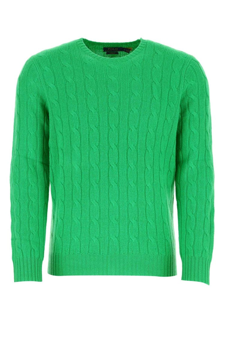 Polo Ralph Lauren Grass Green Cashmere Sweater