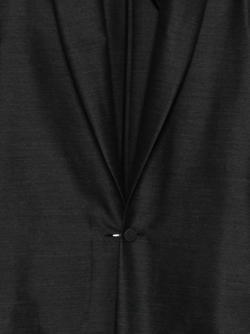 Alberta Ferretti Clean Silhouette Elegant Form Outerwear